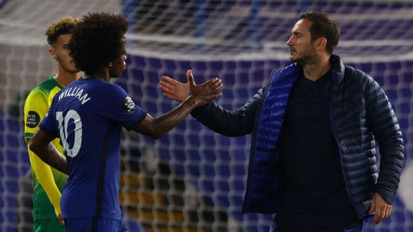 Lampard has no concerns about Willian ahead of the finale against Arsenal