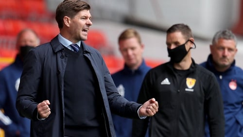Steven Gerrard has been recognised for a job well done at Rangers