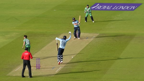 England had four wickets to spare against Ireland