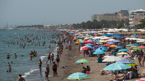 Temperatures often rise above 40 Celsius in the summer across Spain