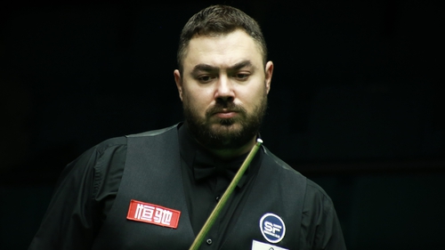 Maflin directed the gesture towards the table after his bid for a maximum break ended when he ran out of position on the penultimate red