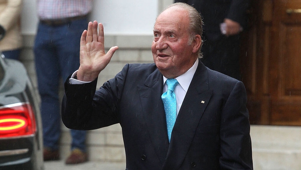 Juan Carlos has not appeared at any hearings so far and strenuously denies any wrongdoing (file image)