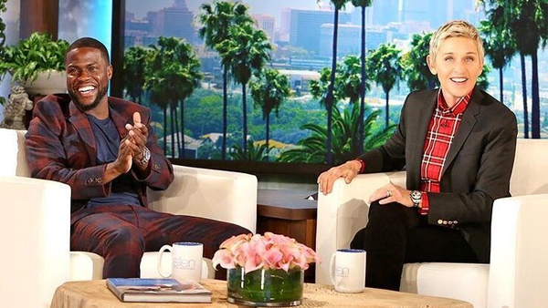 Kevin Hart took to social media in support of Ellen DeGeneres