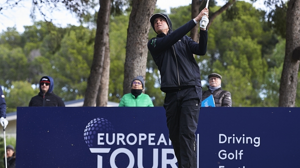 John Catlin during day three of the European Tour Qualifying School Final Stage in 2019
