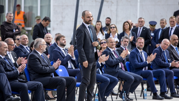 Deputy Prime Minister Boris Milosevic is the first ethnic Serb political representative to attend the annual memorial for 'Operation Storm' offensive