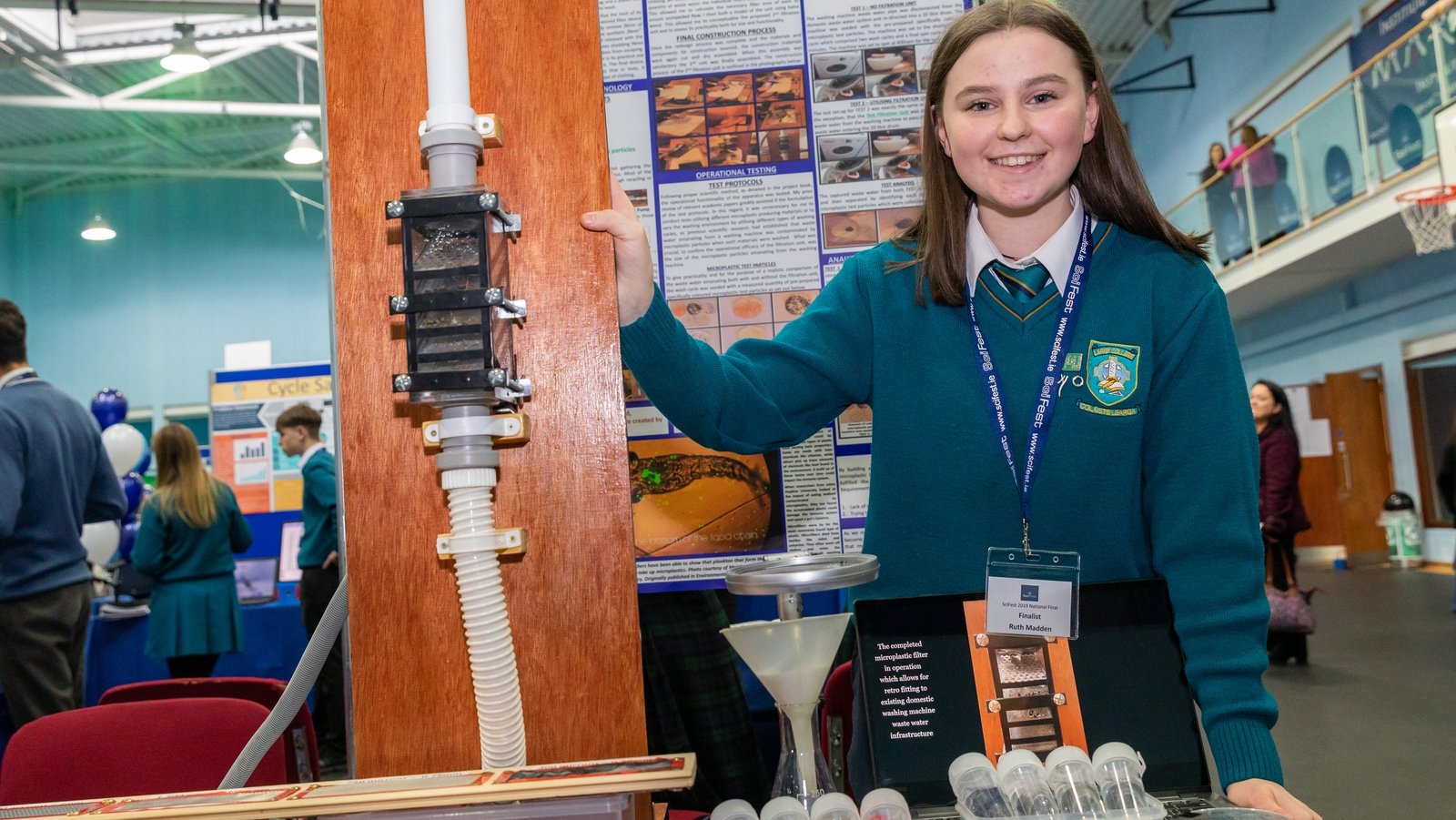 Irish student wins gold at international science fair