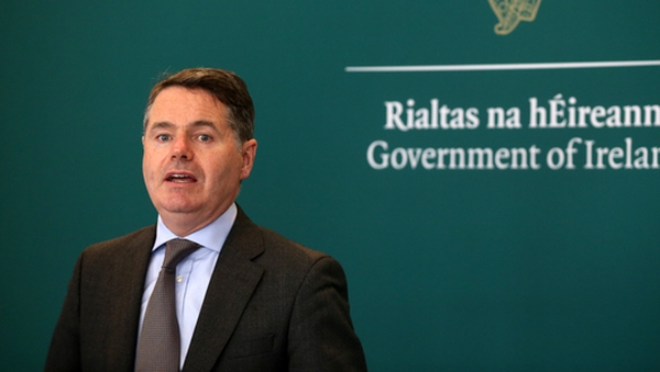 Paschal Donohoe said expenditure now stands at €38bn - an increase of 29.9% on this time last year