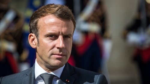 Emmanuel Macron will arrive in Ireland next Thursday 26 August