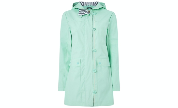 Roman Mint Showerproof Rain Coat, £26.50 (was £50)