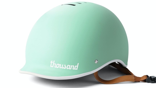 Thousand Bicycle Helmet in Mint, £95, Cyclechic
