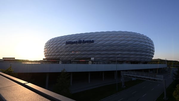 The Allianz Arena is the venue for Germany v England at 7.45pm Irish time