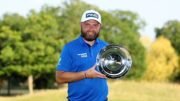 Andy Sullivan recorded four birdies on the back nine to finish on 27 under par and take victory by seven shots