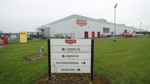 Operations were suspended at the Tullamore plant on 10 August after a spike in Covid-19 cases in the midlands