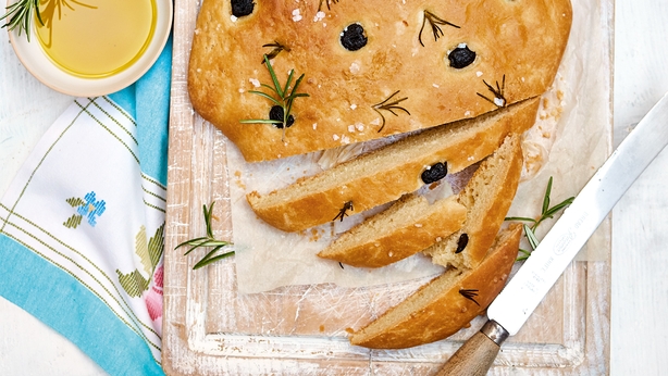 Olive and Rosemary bread