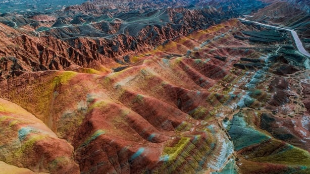Zhangye Danxia Landform, China (iStock/PA)