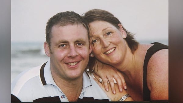 Caroline Donohoe wrote a touching poem about the death of her murdered husband Adrian