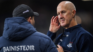 Paul Clarke, pictured talking with Dublin manager Dessie Farrell in January
