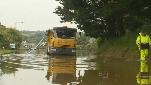 The Clonakilty to Skibbereen Road at Rosscarbery has since reopened The Clonakilty to Skibbereen Road at Rosscarbery has since reopened