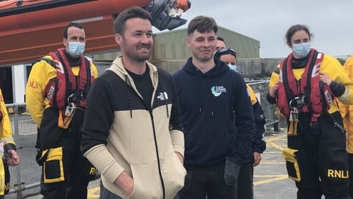 Fisherman Patrick Oliver and his son Morgan saved the lives of two young women in Galway