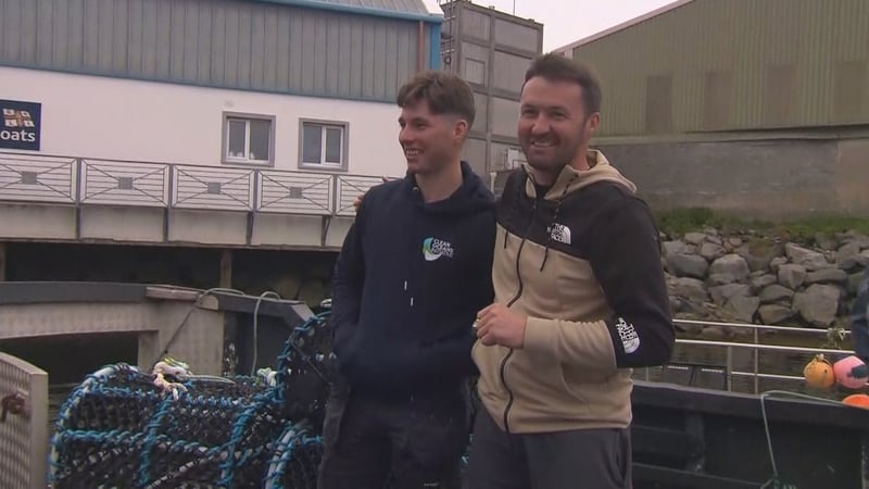 Morgan and Patrick Oliver came to the aid of a swimmer off Salthill this morning (File pic)