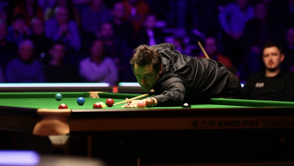 O'Sullivan cut an increasingly frustrated figure throughout the contes