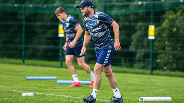 McFadden pictured at training in June