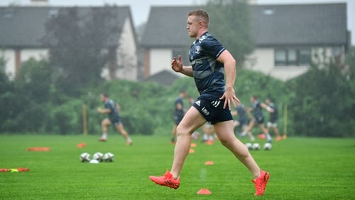 Dan Leavy is on the bench for Leinster