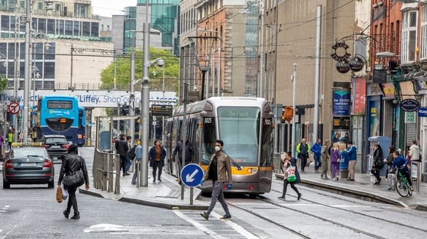 DublinTown said that city footfall is struggling and the new restrictions are likely to depress it further