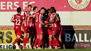 Alex Cooper gave Sligo Rovers victory with a 93rd minute winner