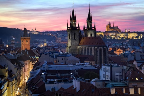 Prague's Church of Our Lady Before Tyn