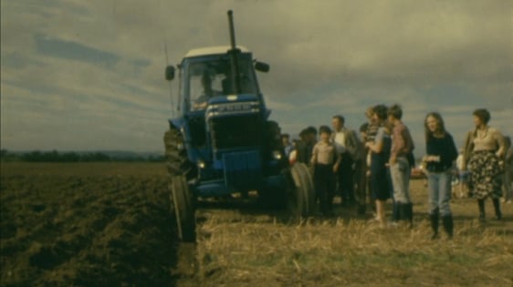 Pat Bolger's marathon ploughing record attempt in 1980.