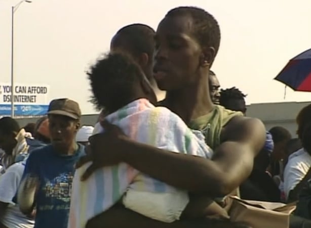 Survivors of Hurricane Katrina in New Orleans (2005)