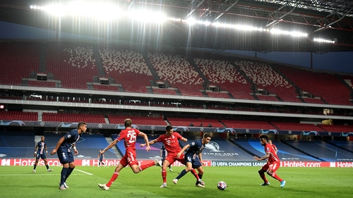 Spectators have been banned from all UEFA matches since March