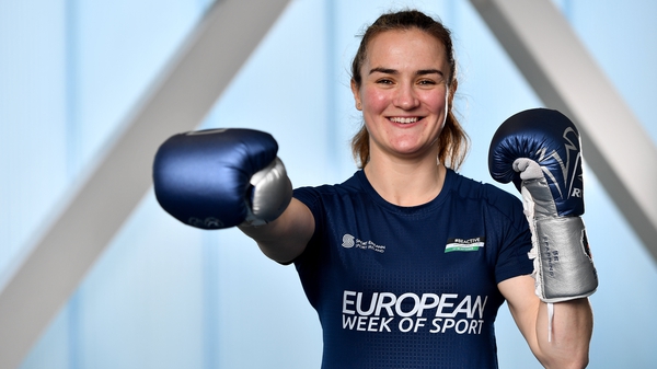 Kellie Harrington is an ambassador for the European Week of Sport 2020