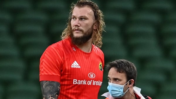 RG Snyman won't play for Munster in the short term