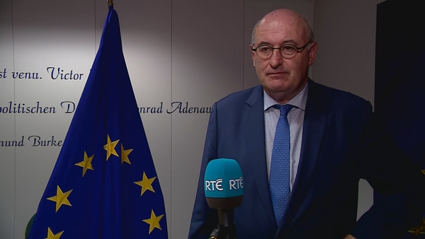 Phil Hogan said he took the decision to resign as the controversy was a distraction for people