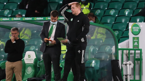 Neil Lennon saw his Celtic side exit the Champions League after losing to Ferencvaros last month