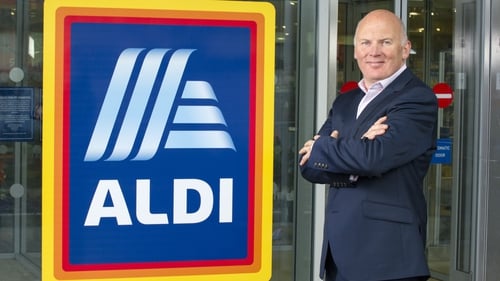 Niall O'Connor of Aldi said the news confirms the supermarket chain's commitment to Ireland