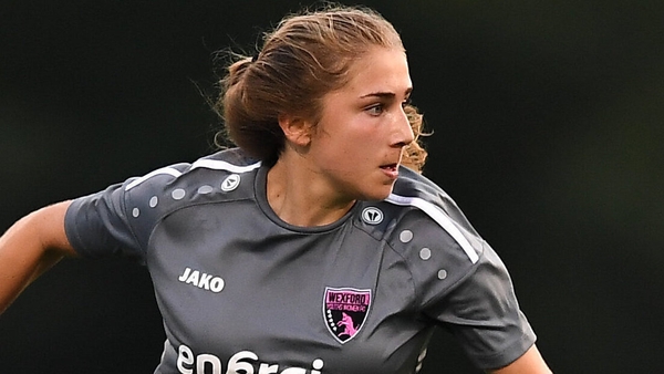 Molloy's performances for Wexford have earned her a call-up