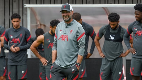 Jurgen Klopp is happy with his current group