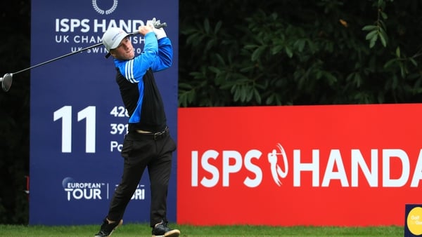 Brendan Lawlor in action at the Belfry