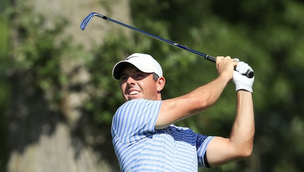 McIlroy is one of just two players under par