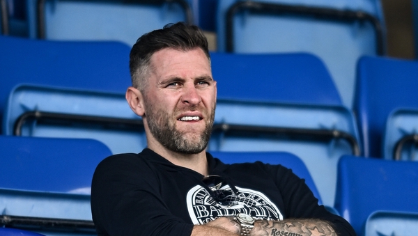 Daryl Murphy attended the Munster derby against Cork earlier this month