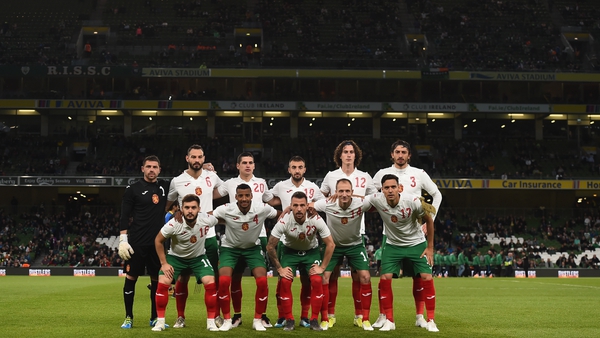 The Bulgaria team which started in Dublin in September 2019
