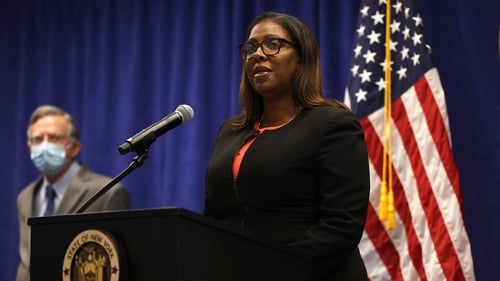 Letitia James said the incident is being actively investigated