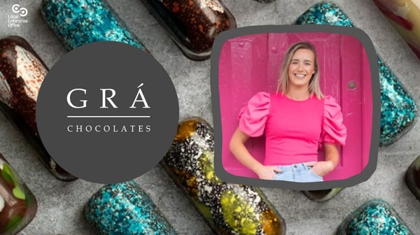 Gráinne Mullins set up her own artisan chocolate business - Grá Chocolates - in July
