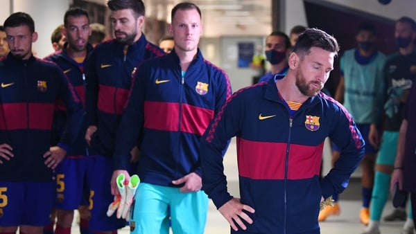 Lionel Messi is frustrated at Barcelona
