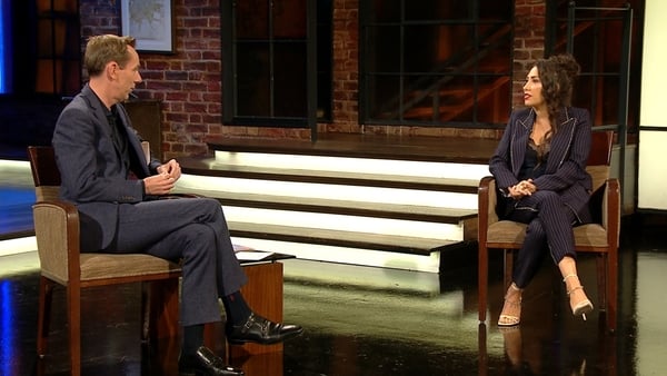RuthAnne talking to Ryan Tubridy