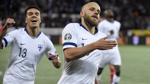 O'Shaughnessy se démarque lors de la visite de la Finlande en Irlande - Euro 2020 O'Shaughnessy se démarque lors de la visite de la Finlande en Irlande - Euro 2020