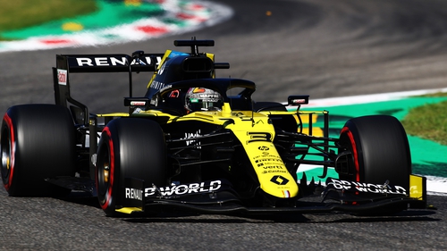 Daniel Ricciardo drives the 2020 Renault at this weekend's Italian grand prix